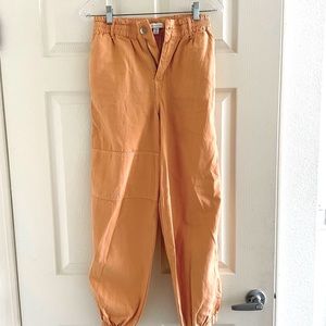 Top shop orange pants size 2